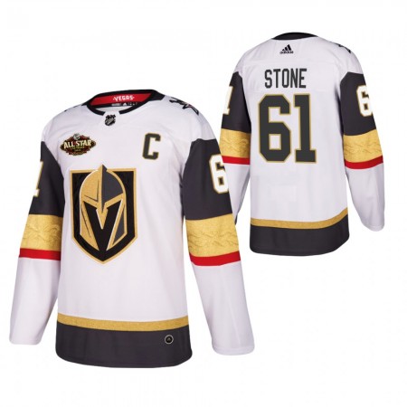 Miehille NHL Vegas Golden Knights Pelipaita Mark Stone 61 2022 NHL All-Star Valkoinen Authentic